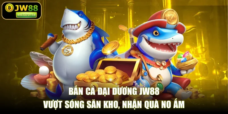 Bắn Cá Đại Dương JW88 - Vượt Sóng Săn Kho, Nhận Quà No Ấm