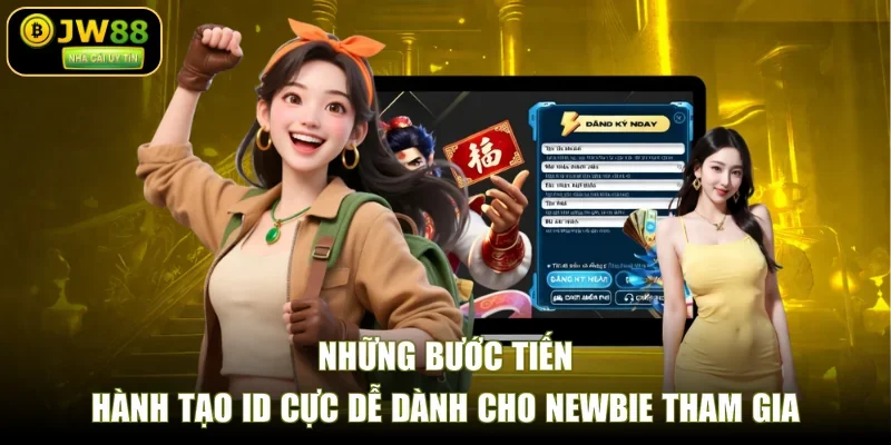 Những bước tiến hành tạo ID cực dễ dành cho newbie tham gia